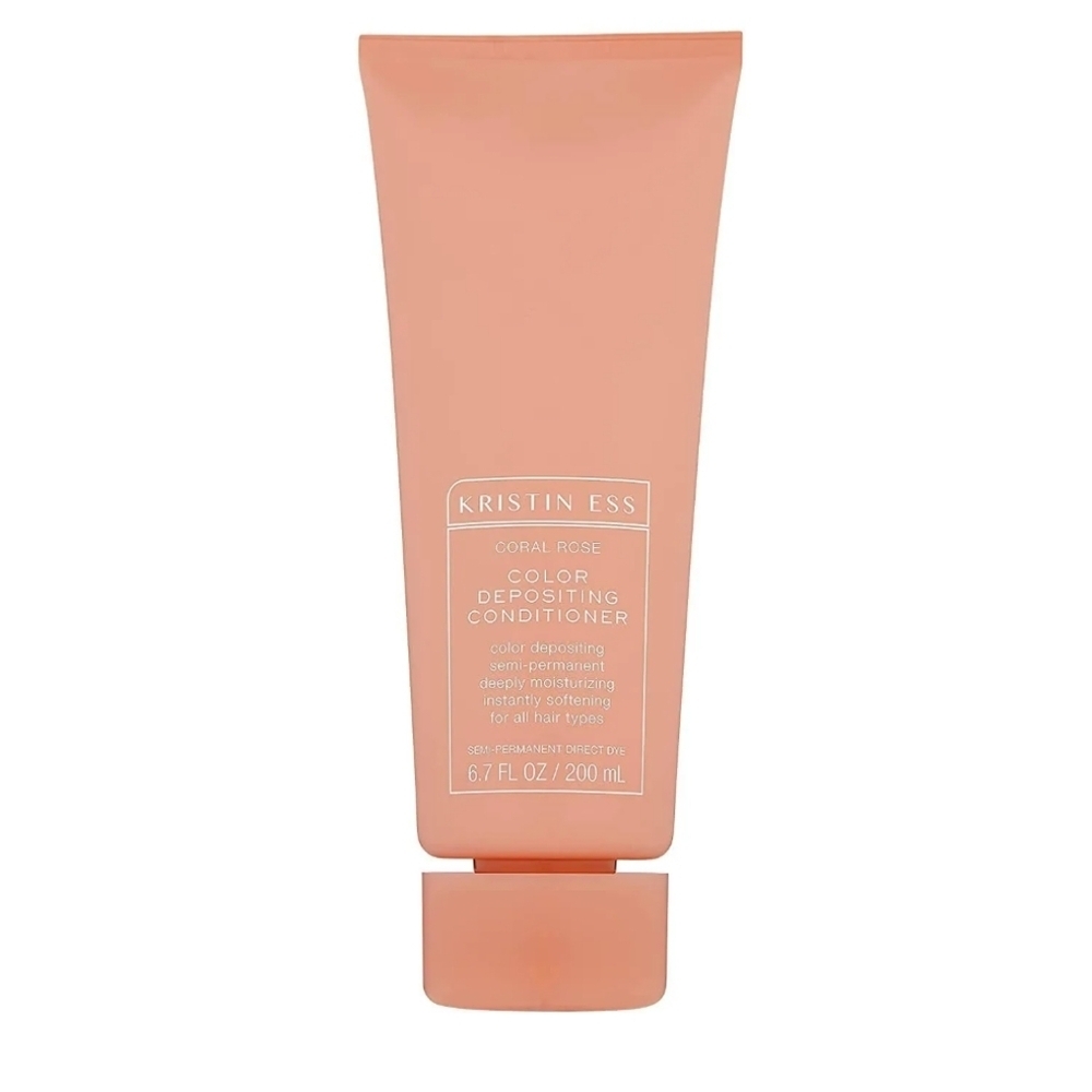 Kristin Ess Hair Color Depositing Conditioner Coral Rose